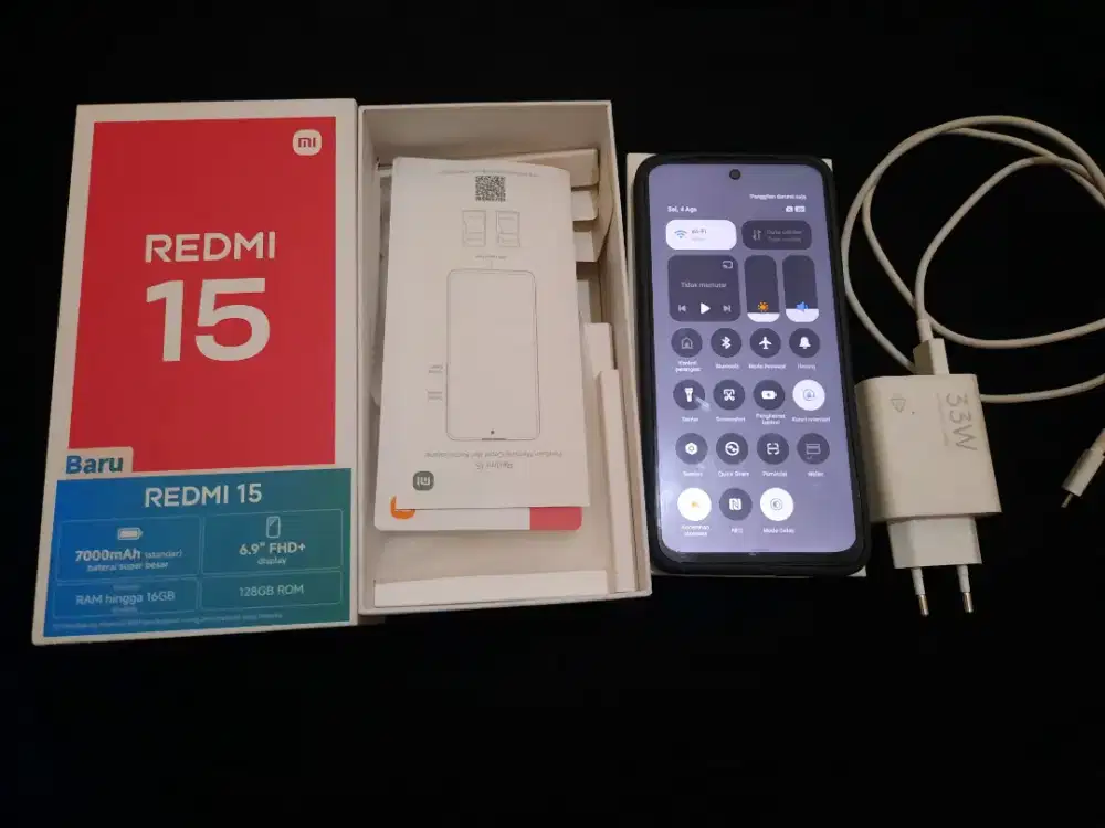 Jual hp xiomi redmi 15 ram 8+4/128gb