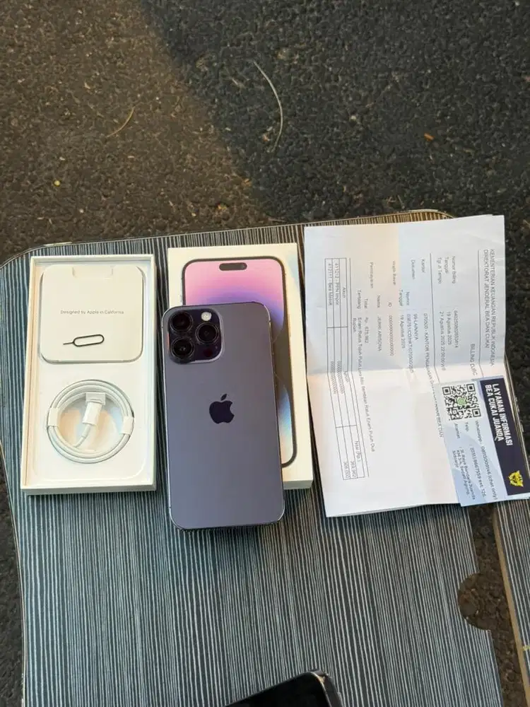 iphone 14 pro max 512gb resmi beacukai fullset original