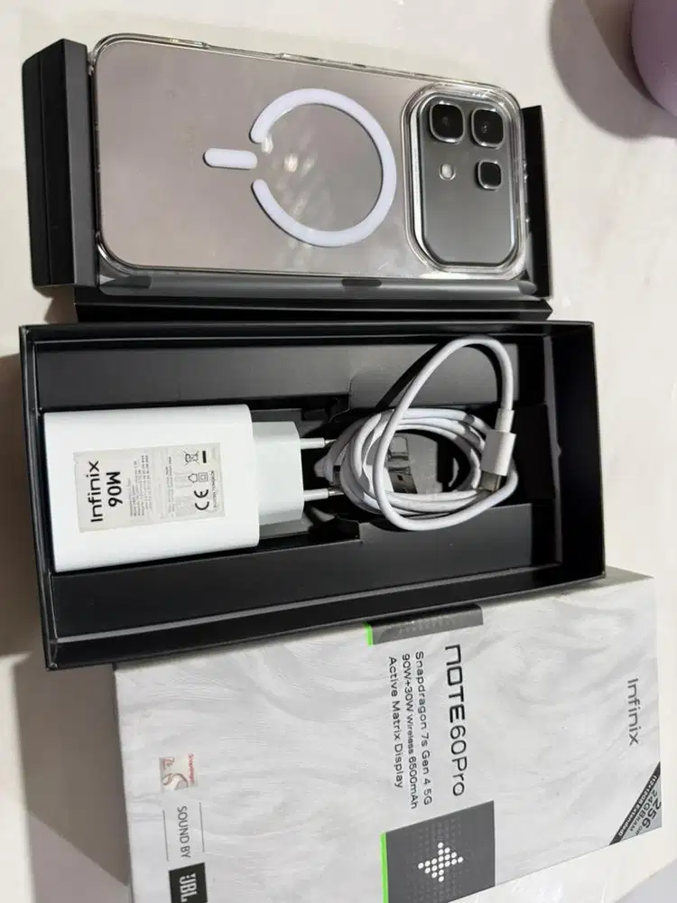Jual infinix note 60 pro ram 12/256 fullset like new