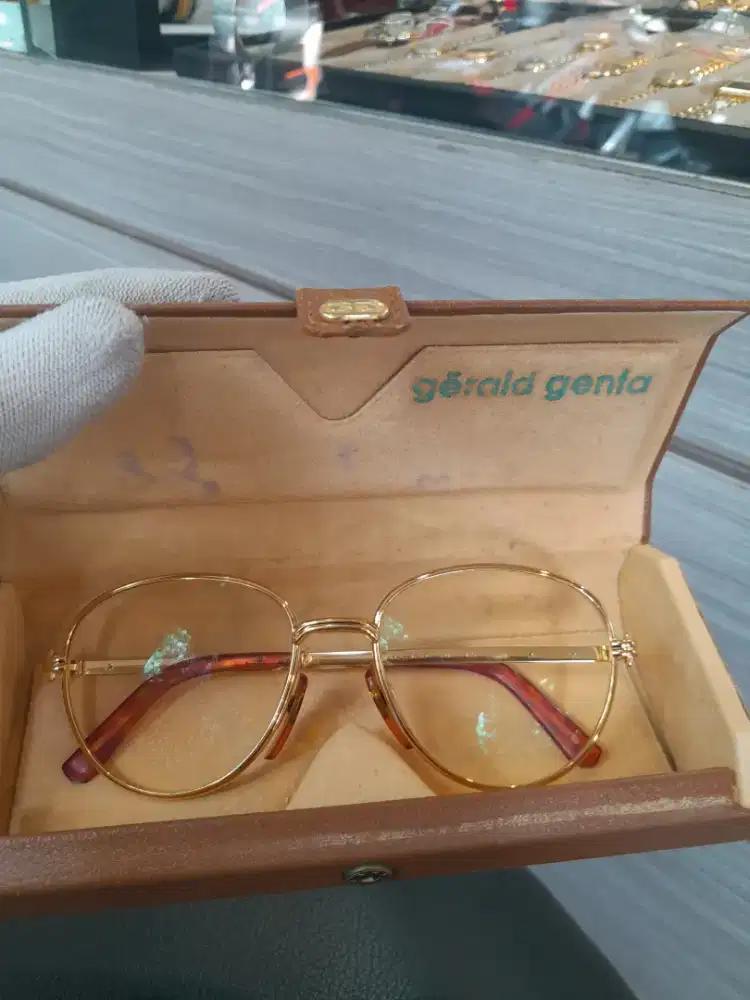 Kacamata Gerald Genta New Classic 09 Mens Frame Original