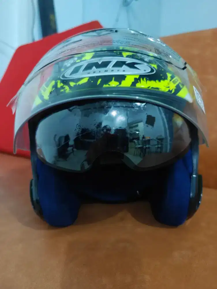 Helm ink half face original
