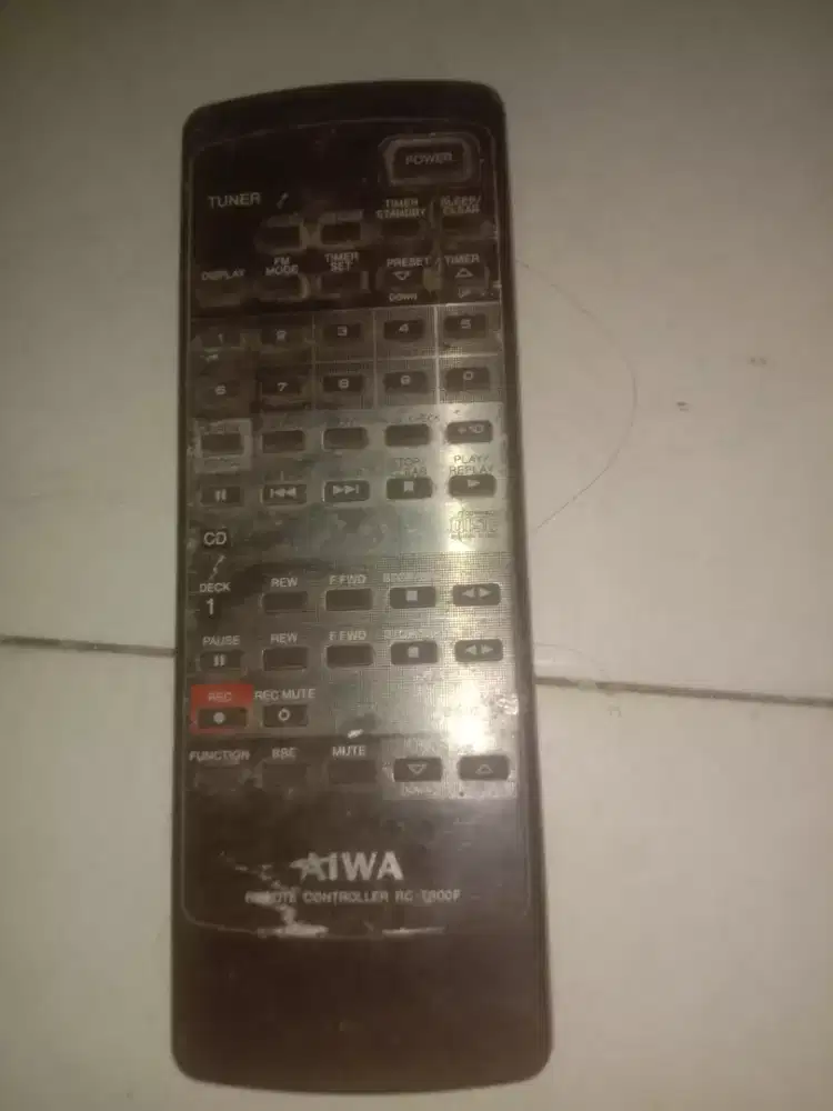 Jual remot audio Aiwa normal
