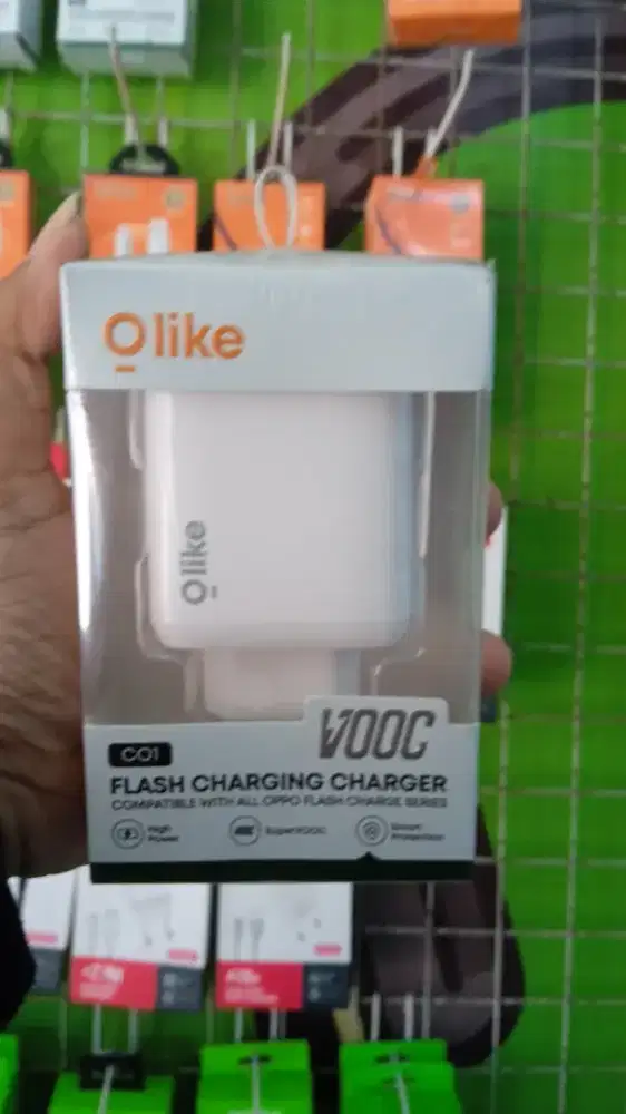 Olike Flash Charger Set CO1 33W VOOC untuk Oppo