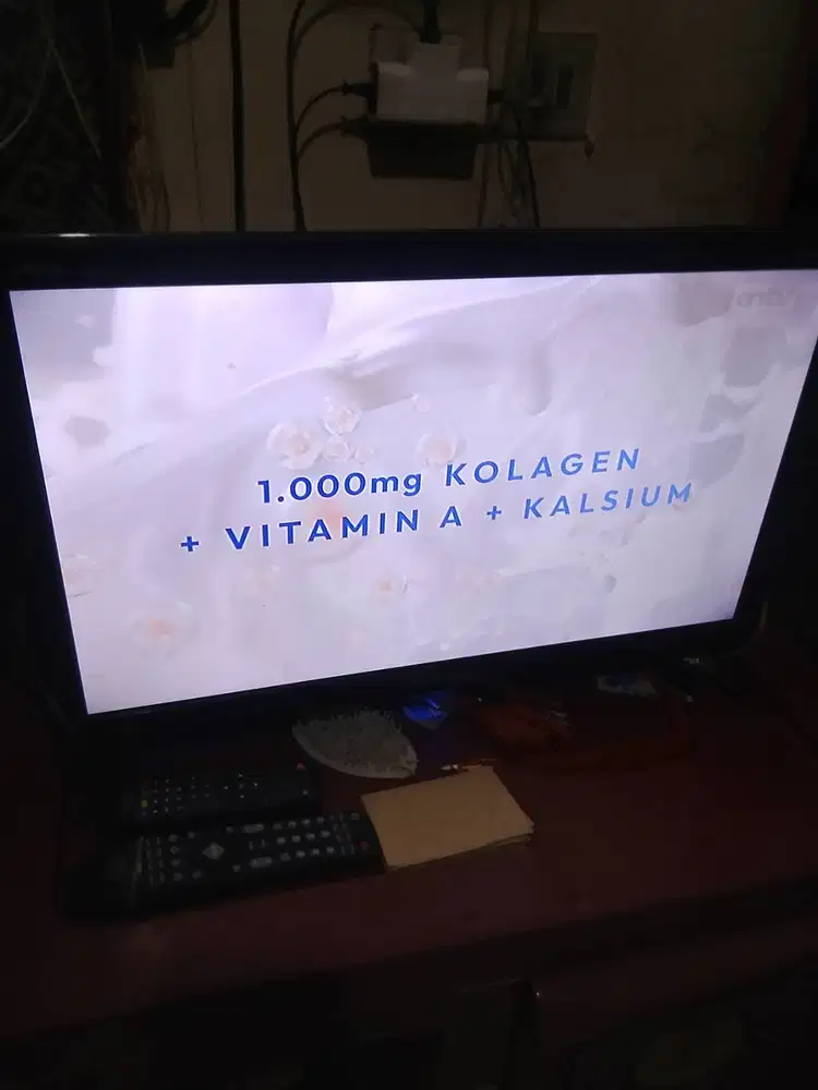 Jual cepat tv Politron 32 inc, tanpa stb, masih keadaan normal semua