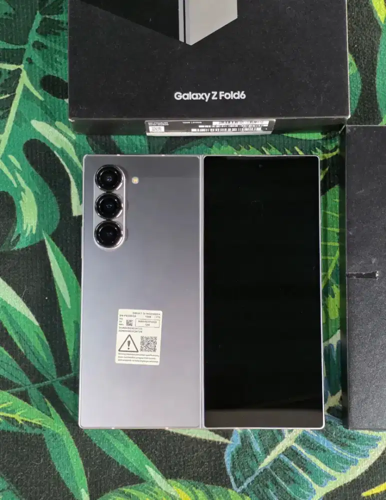 Samsung z fold 6 12/1tb second resmi Indonesia