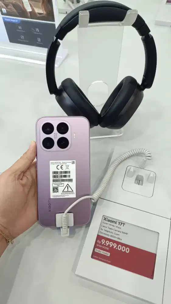 Xiaomi 17 T series gift headphone