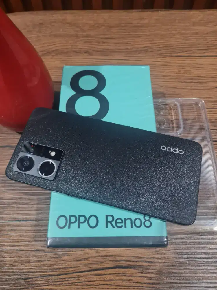 Oppo Reno 8 Lengkap Like New