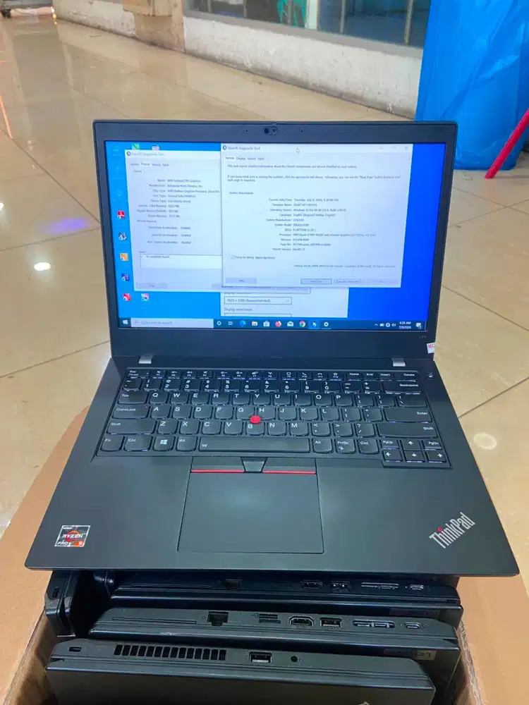 LAPTOP SEKOLAH & KULIAH LENOVO RYZEN 5-4650 8/256 14 INCH *ETM