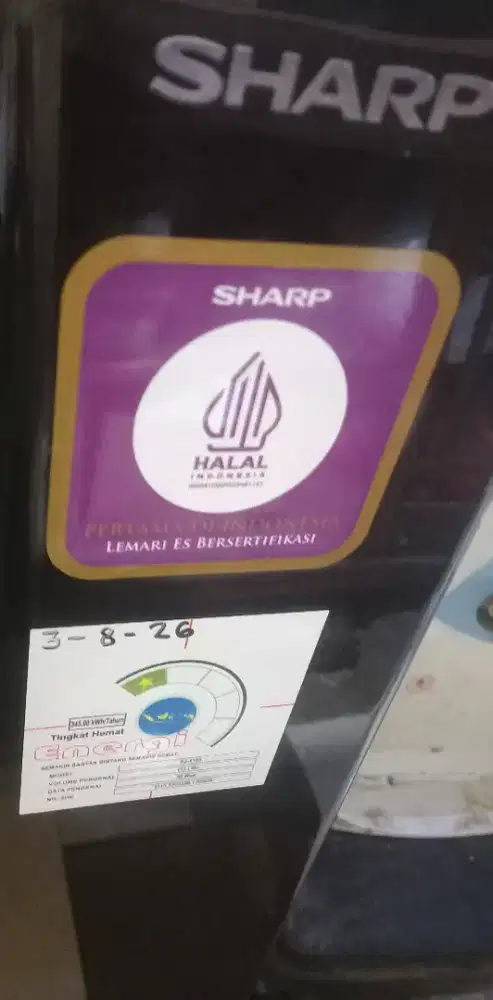 Kulkas sharp 1 pintu
