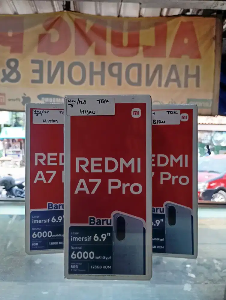 REDMI A7 PRO RAM TOTAL 8GB / 64GB