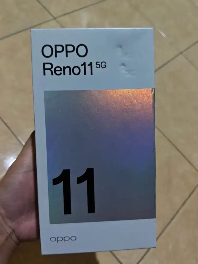 JUAL OPPO RENO 11 5G 8/256GB GREY FULLSET