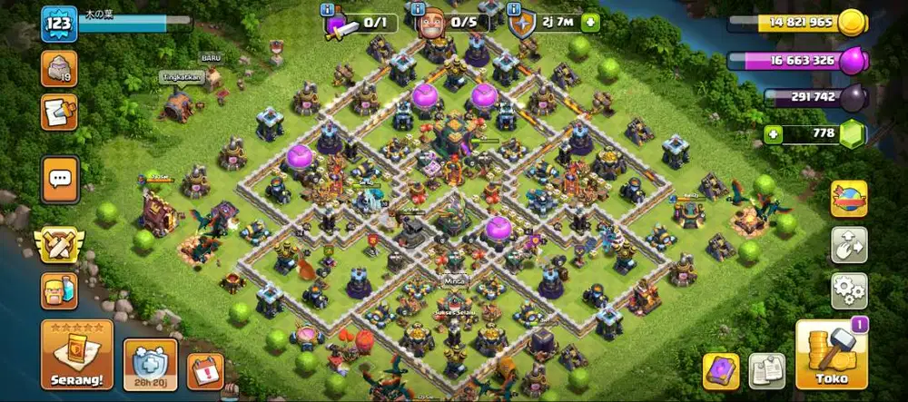 Akun coc, bagus, akun game