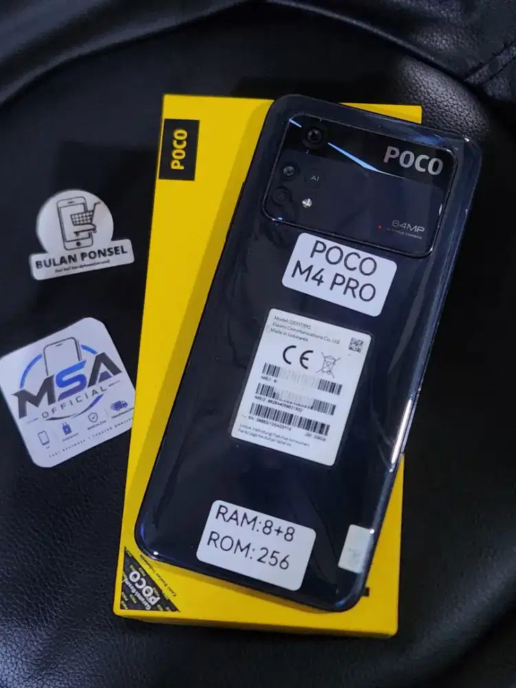 POCO M4 PRO 8+8/256 HARGA PAS FULLSET 33W