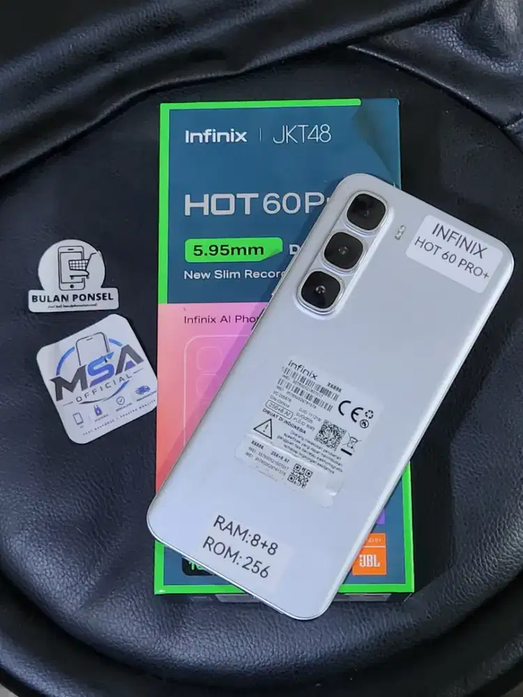 INFINIX HOT 60 PRO PLUS 8+8/256 FULLSET HARGA PAS