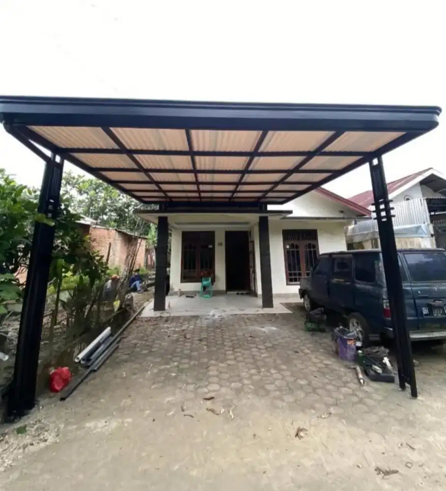 Kanopi atap alderon rs