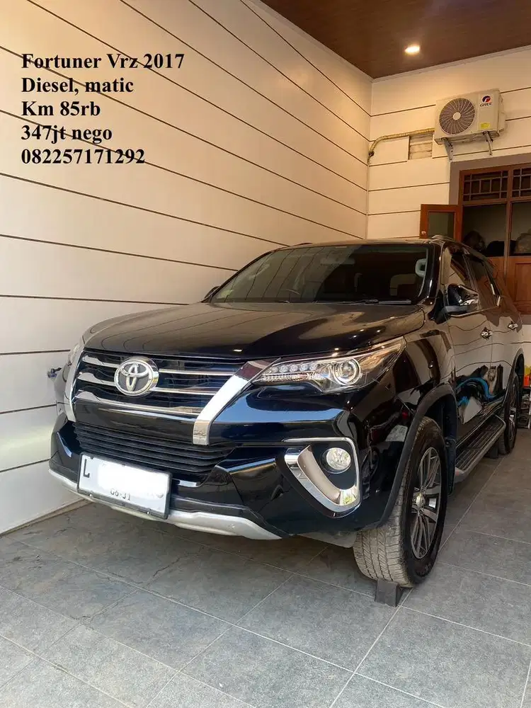 Toyota Fortuner 2017 Vrz Diesel Matic