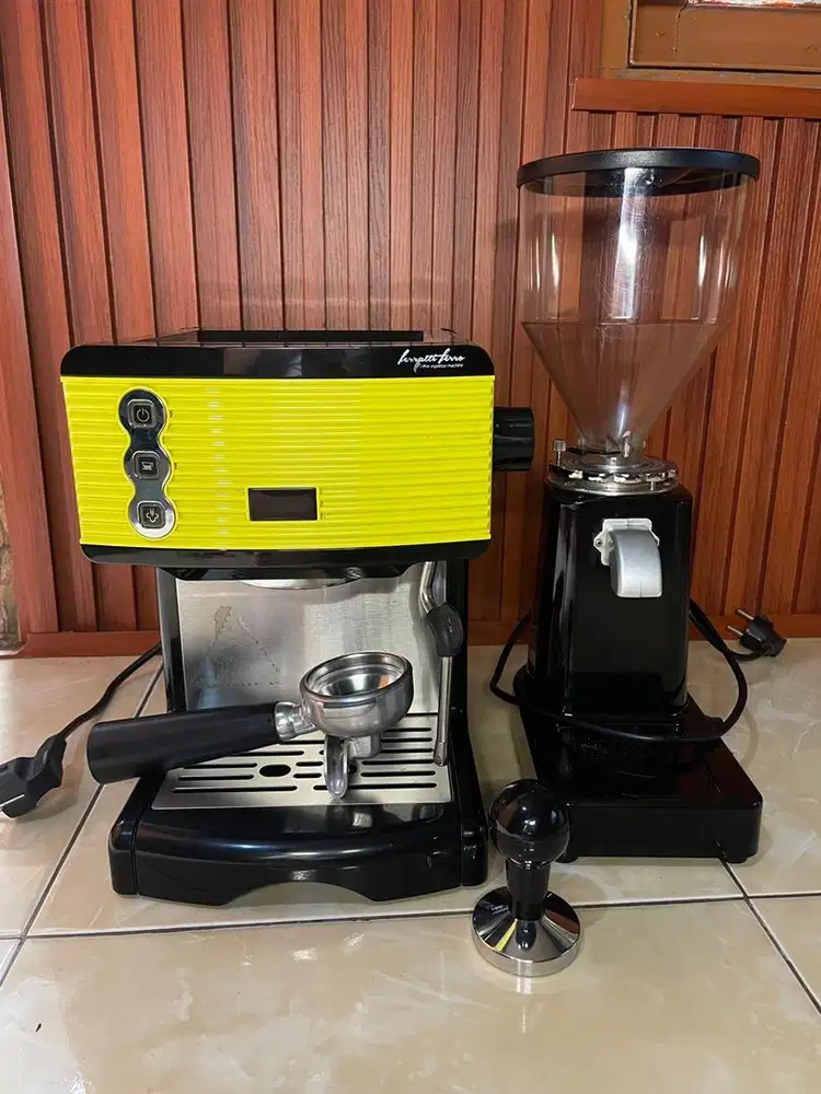 Mesin Kopi Espresso FCM 3601 & Grinder LD018