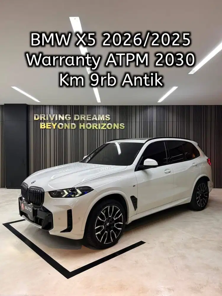 BMW X5 xDrive40i M-Sport G05 LCI AT 2026 Km9rb Nik 2025 Putih B1491JJC