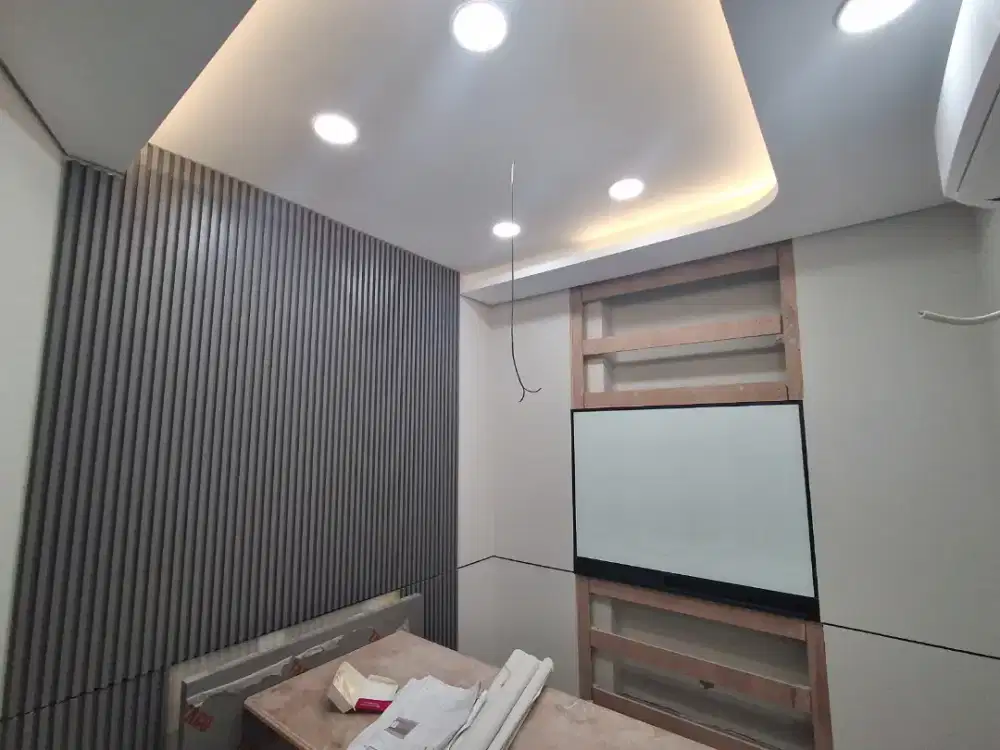 Plafon Partisi Gypsum & Pvc