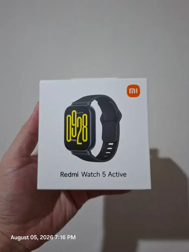 [BARU] Redmi Watch 5 Active, Segel Garansi Resmi, Bisa COD