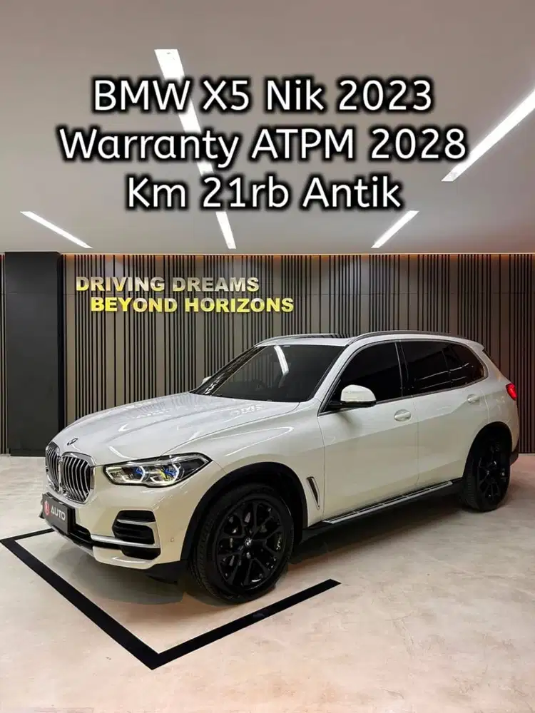 BMW X5 XDrive40i 7-Seater AT 2023 Putih Km21rb B2222JOS