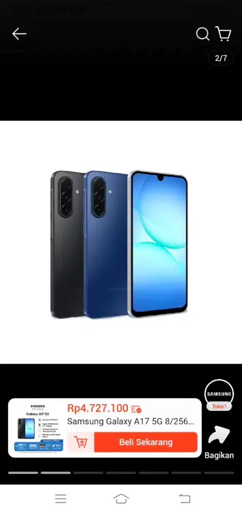 Samsung A17 5G 8/256 GB