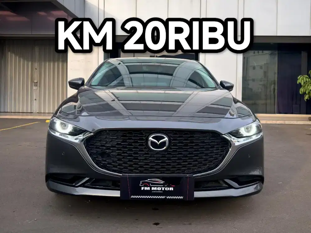 Mazda 3 Sedan Skyactiv G 2023 / 2024 AT 2.0, Km 20Ribu, Pajak Panjang