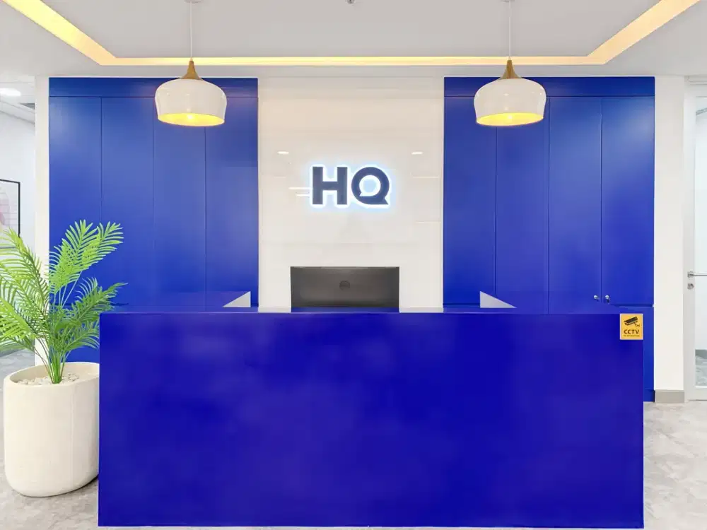 Ruang kerja fleksibel di HQ Sinarmas Land Plaza Tower 1