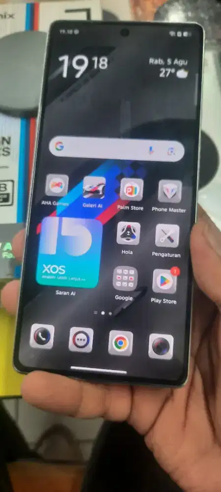 Infinix note 40 silver 16/256 muluss