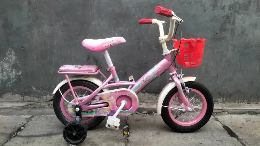 Sepeda anak wimcycel berbie