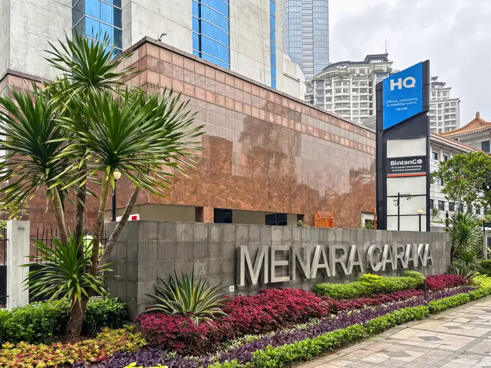 Ruang kerja, layanan, dan dukungan untuk membantu Anda bekerja lebih baik di HQ Menara Caraka