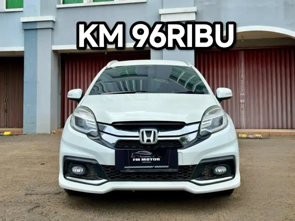 Honda Mobilio RS CVT 2015 AT 1.5, Km 96Ribu, Pajak Panjang