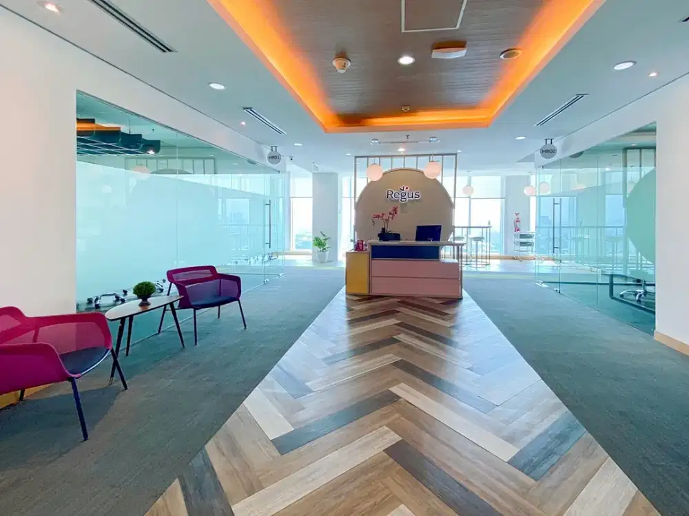 Ruang kerja fleksibel di Regus Menara Palma Simatupang