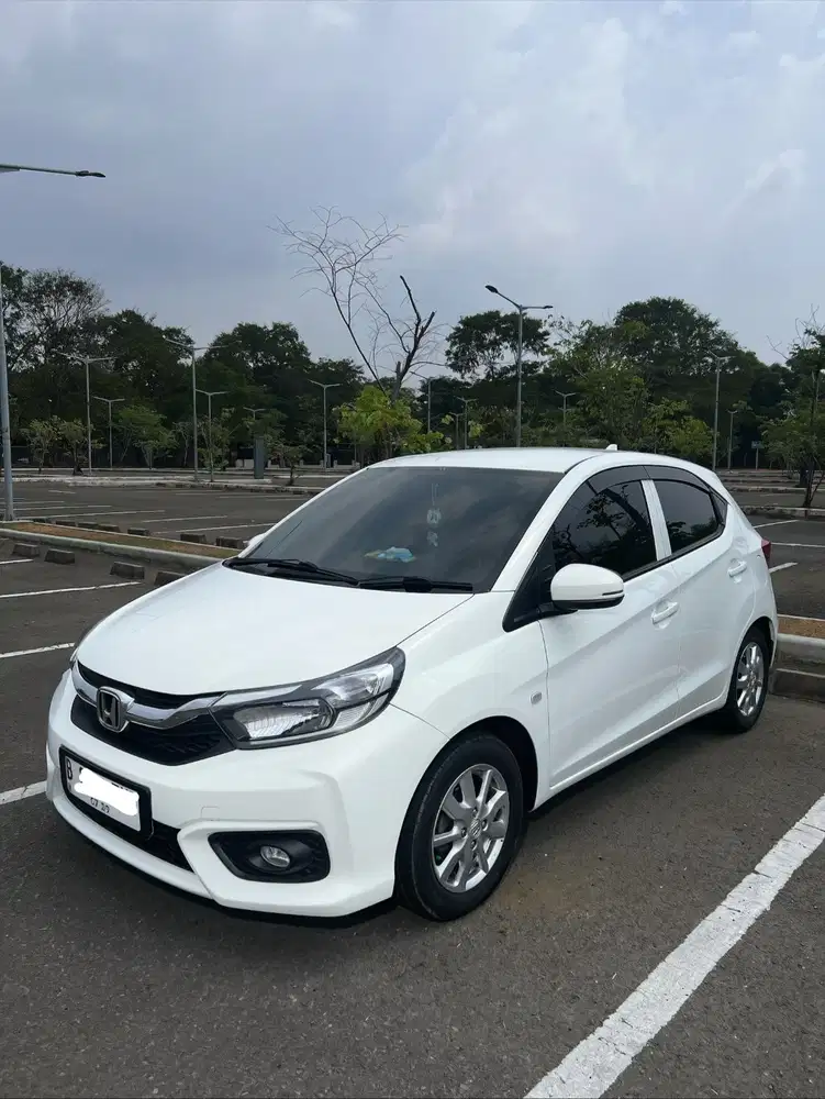 Honda Brio Satya E CVT 2019 CKD Putih | Tangan Pertama | KM 46 Rb