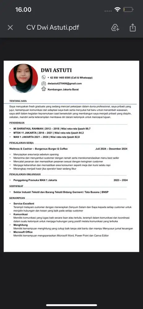 Bismillah cari pekerjaan halal