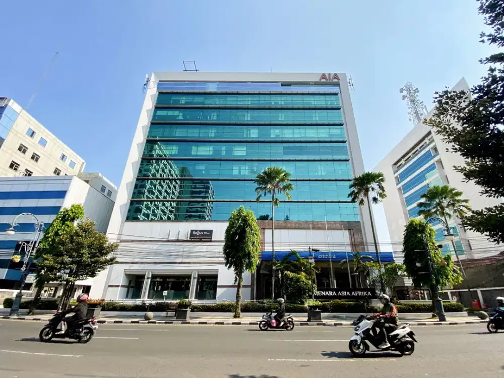 Ruang kerja, layanan, dan dukungan untuk membantu Anda bekerja lebih baik di Regus Menara Asia Afrika