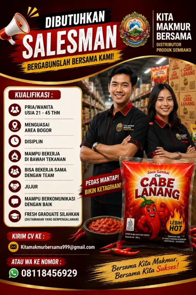 Salesman sembako