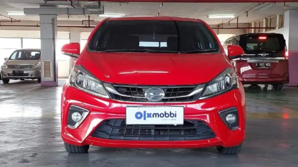 TDP 8, JT Daihatsu Sirion 1.3 Bensin-AT Merah 2021