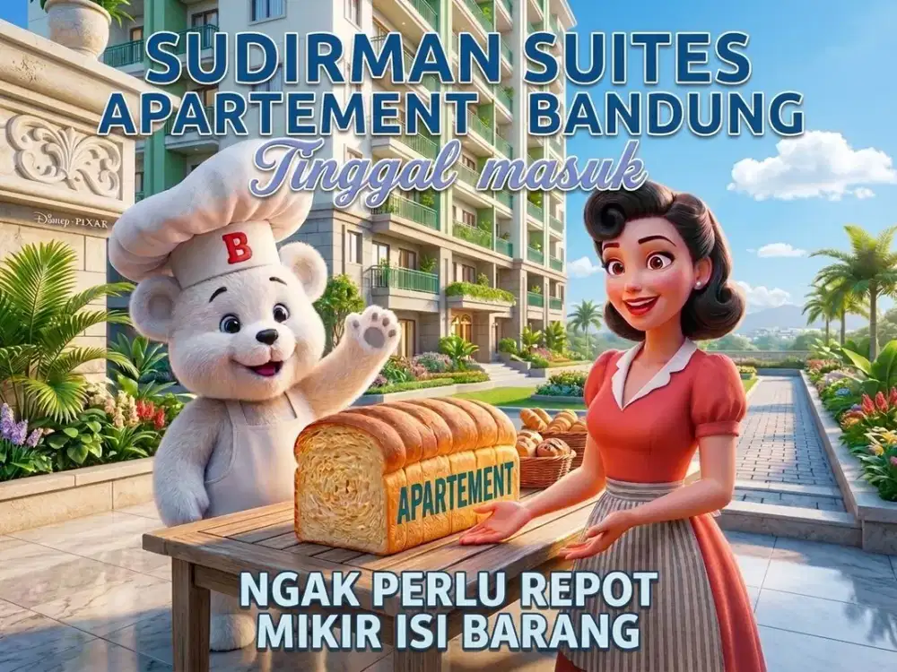 SEWA APARTEMENT SUDIRMAN SUITES, SUDIRMAN, BANDUNG KOTA.