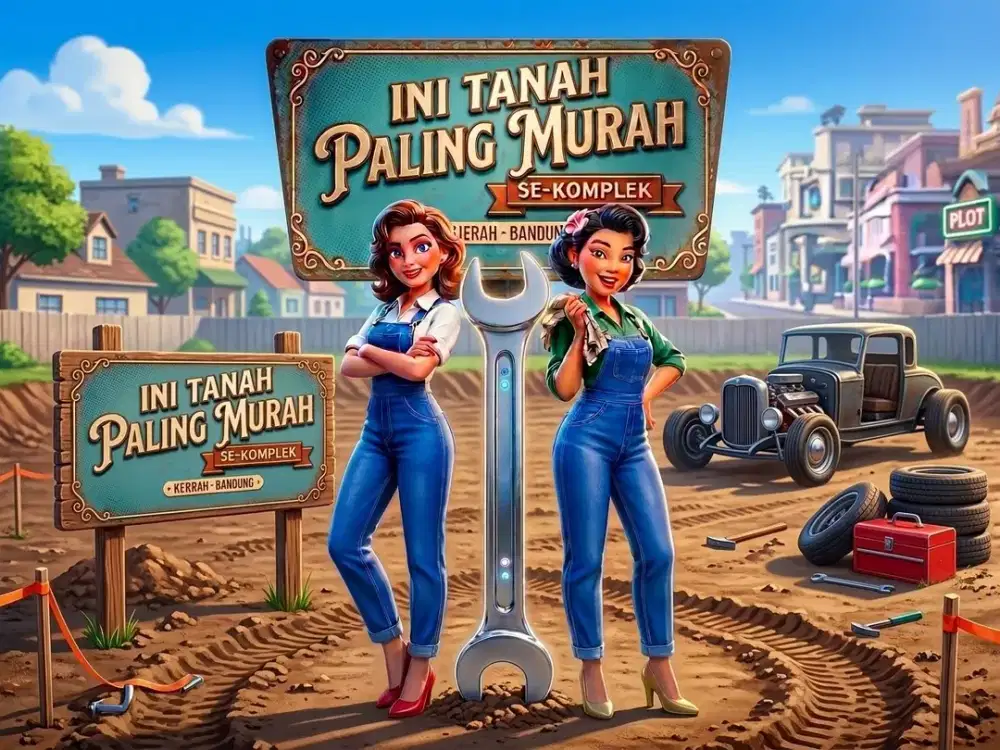 JUAL TANAH DI CIJERAH, MELONG, BANDUNG KOTA.