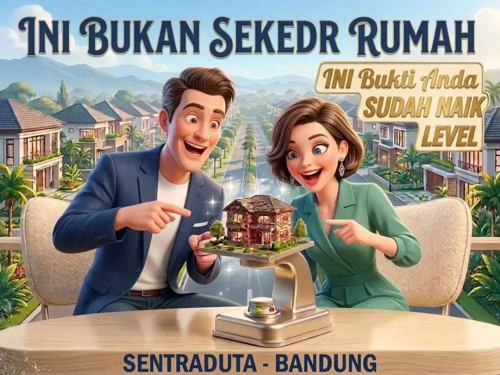 JUAL RUMAH DI SETRADUTA, PASTEUR, SARIJADI, BANDUNG KOTA.