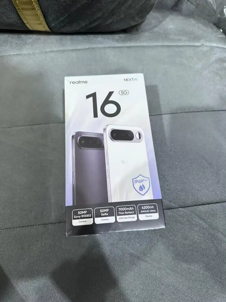 REALME 16 5G RAM 8/256 GB BARU. MASIH SEGEL