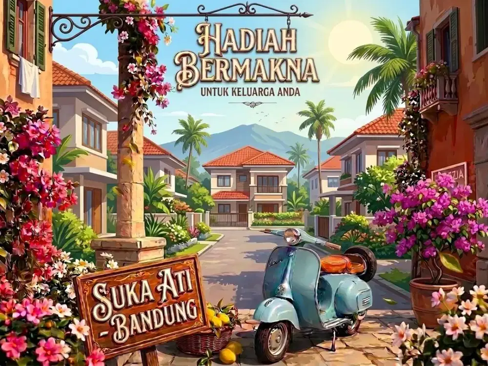JUAL RUMAH DI SUKAATI, PASIRLUYU, BATUNUNGGAL, REGOL.