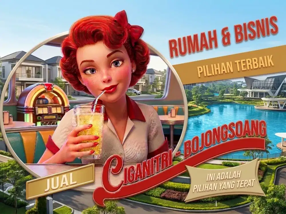 JUAL RUMAH DI CIGANITRI, BOJONGSOANG, KAB BANDUNG.