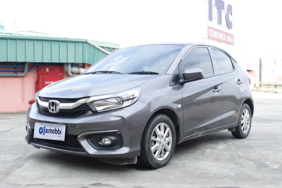 TDP 8, JT Honda Brio Satya 1.2 E Bensin-AT Abu-Abu 2021
