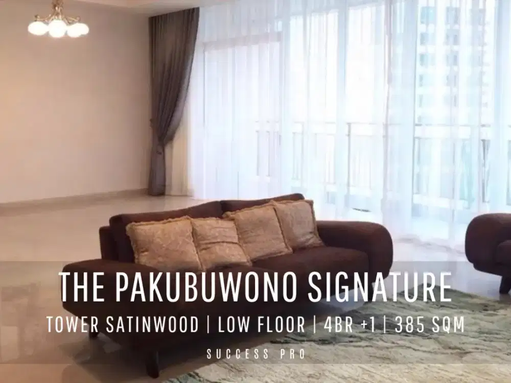 For Rent! Ultra Luxury Apartment, The Pakubuwono Signature Satinwood Tower