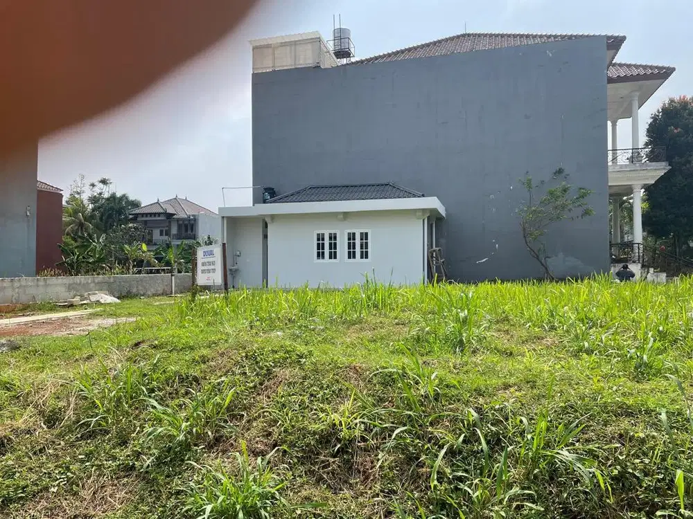 Rumah Hitung Tanah SHM 395m2 Cluster Bali Telaga Golf Sawangan Depok
