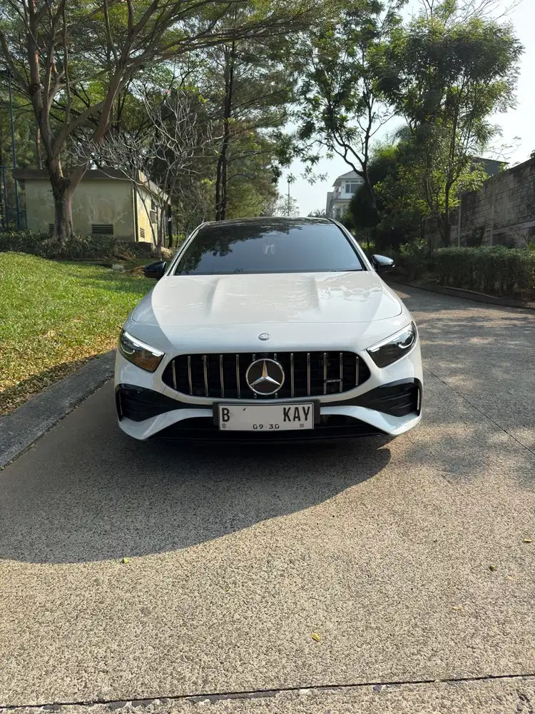 Mercedes Benz AMG A35 4Matic 2.0 2024 Regis 2025 Facelift Putih
