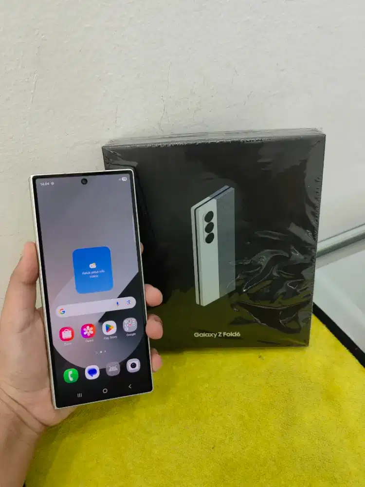 Samsung Z Fold 6 12/256 Fulset ori special edition no minus resmi sein