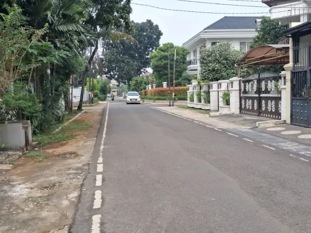 AC68 Dijual Tanah Hoek 514 m2 Perumahan AL Duren Sawit Jakarta Timur